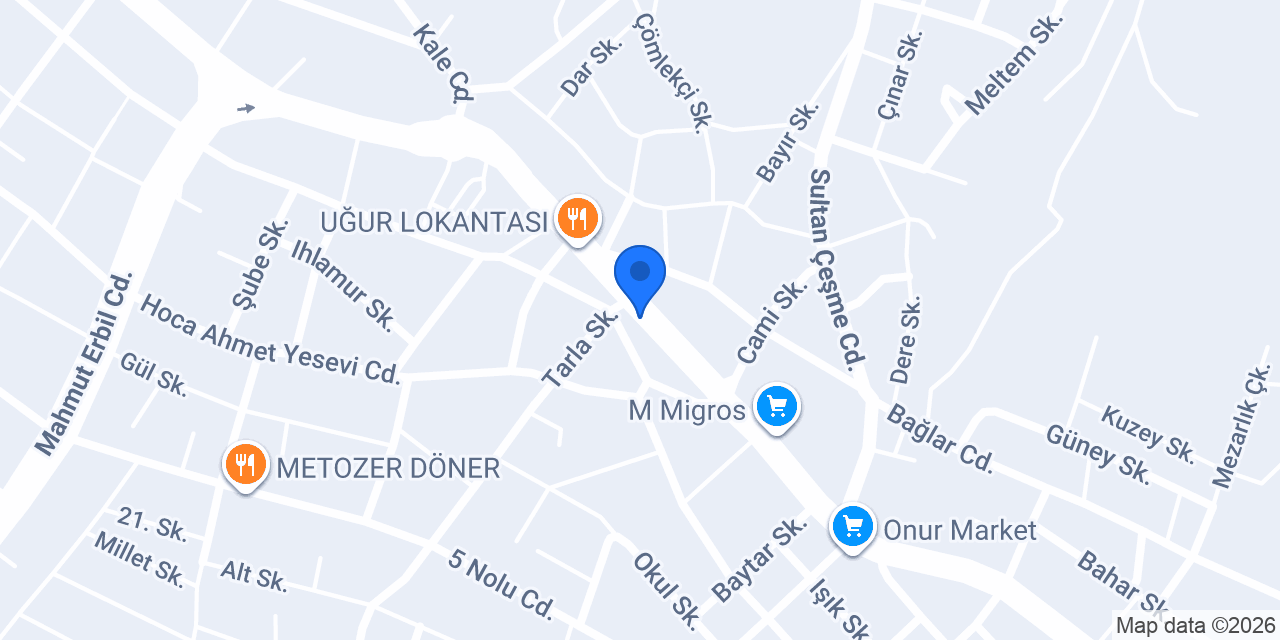 Sever Ayakkabı konumu