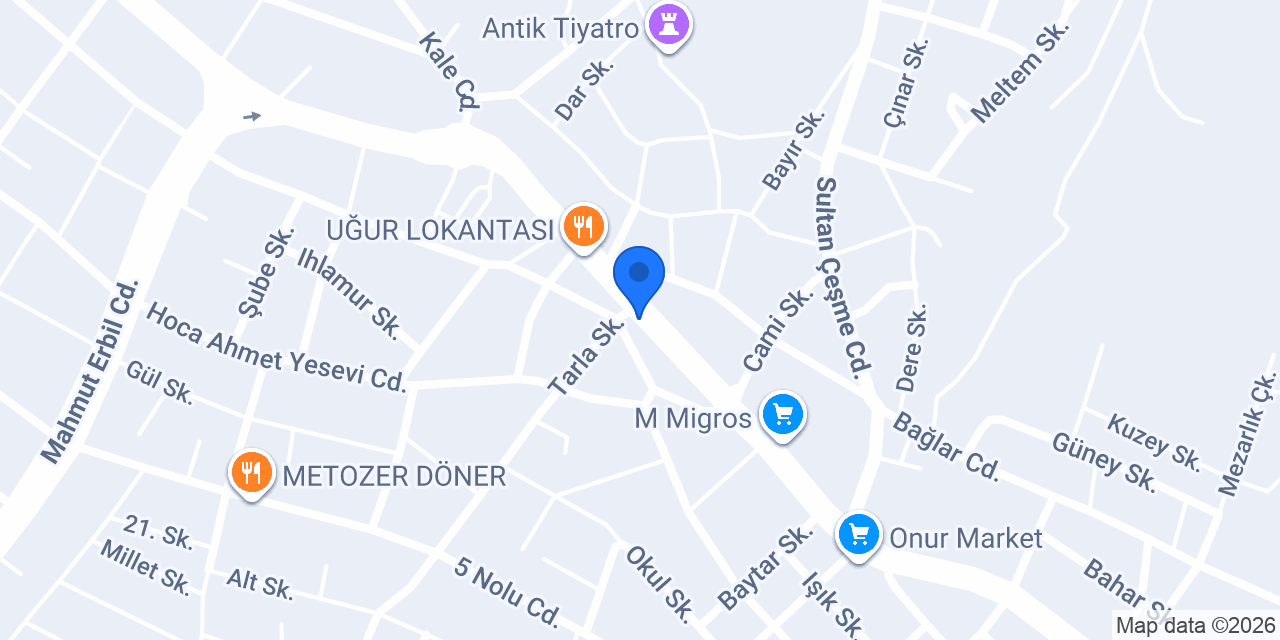 Trabzon Ekmek Fırını konumu