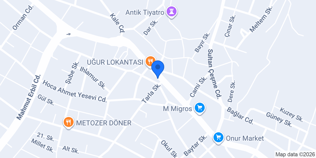 Arda Kuyumculuk konumu