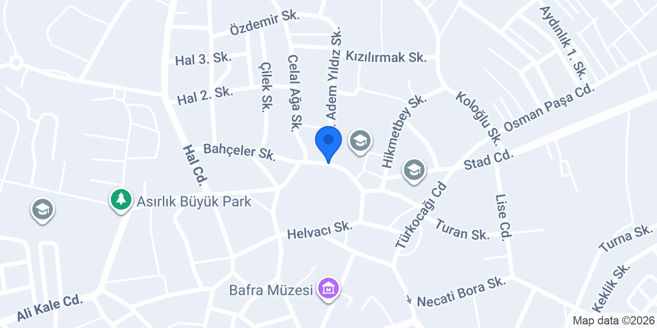 BAFRA AMBALAJ PLASTİK konumu