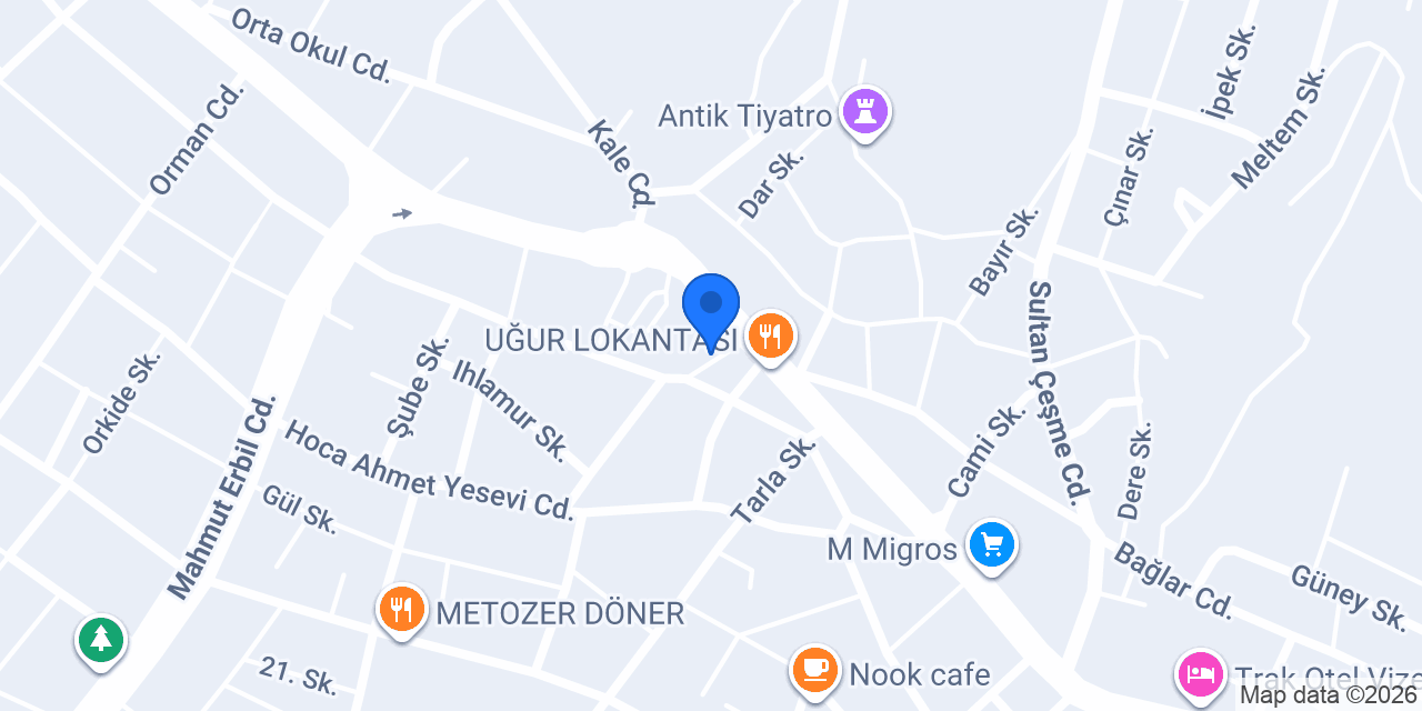 USLUOĞLU VETERİNER KLİNİĞİ konumu
