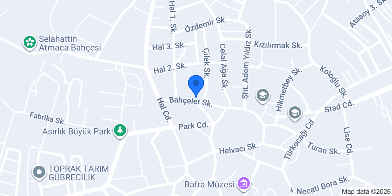 BAFRA BAYRAK TİCARET konumu