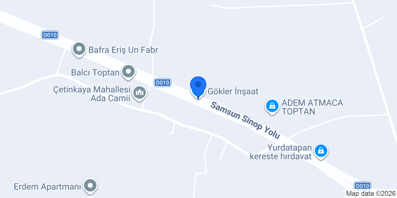 Çelik Oto Galeri konumu