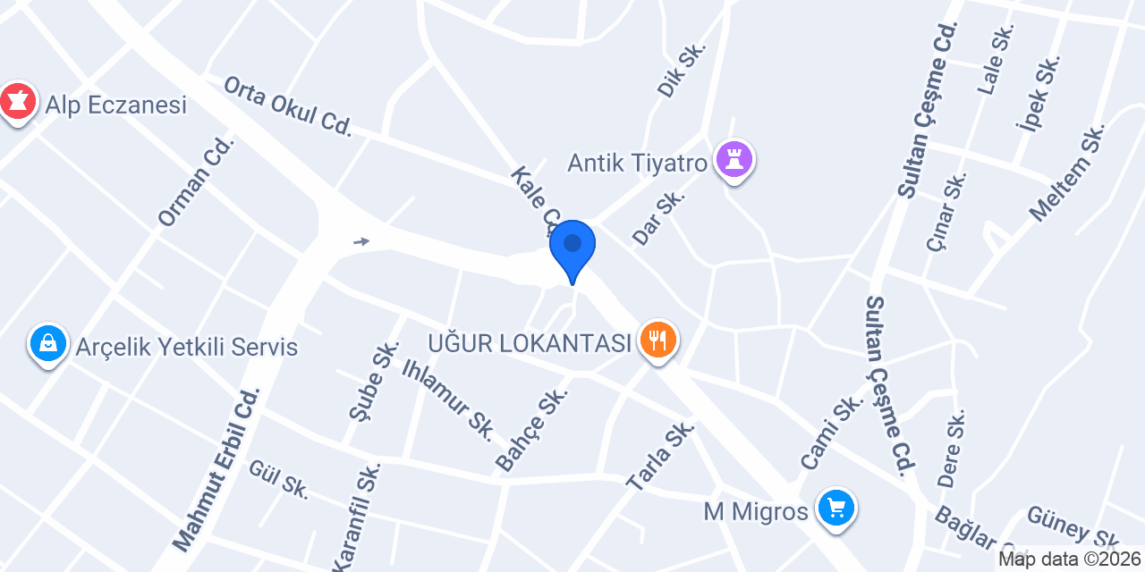 Vize Meydan Dönercisi konumu
