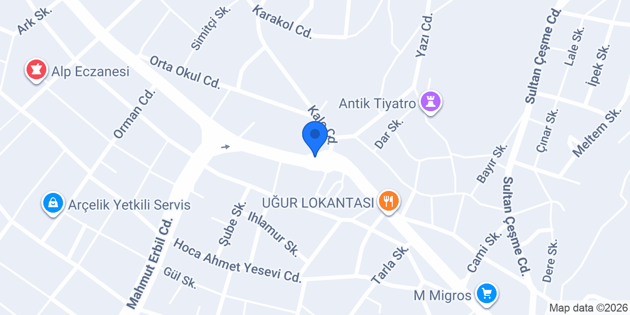 Vize Belediyesi konumu