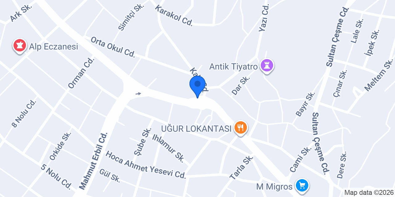 Vize Taksi Turgay Yel konumu