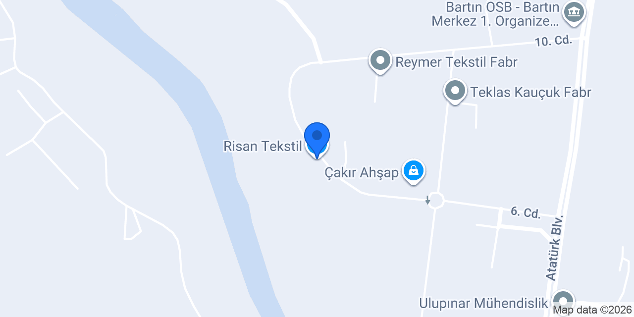 Risan Tekstil konumu