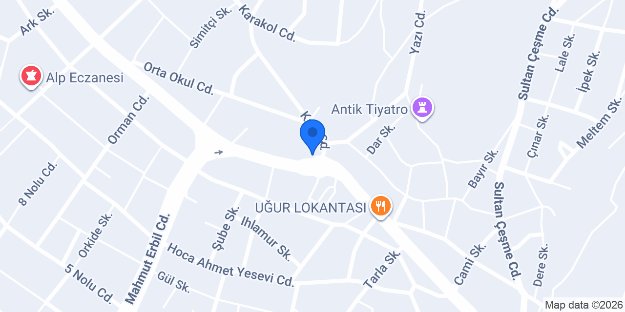 Aksoylar Mobilya Vize konumu