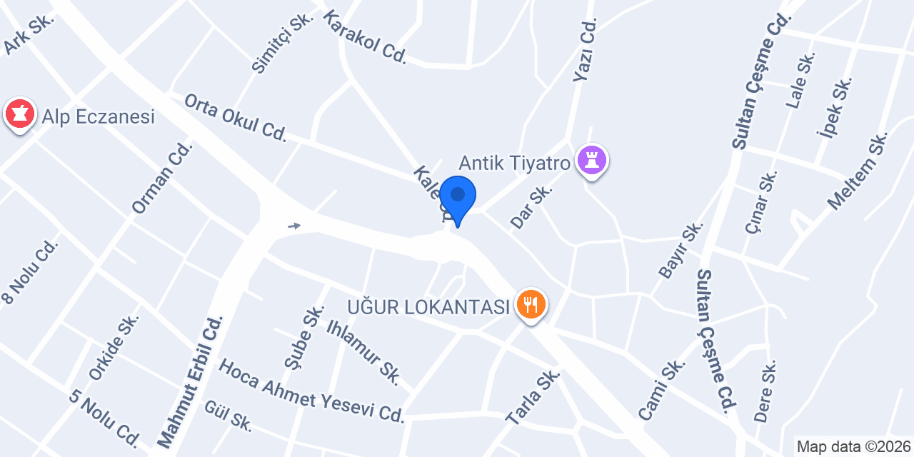 Aksoy Eczanesi konumu