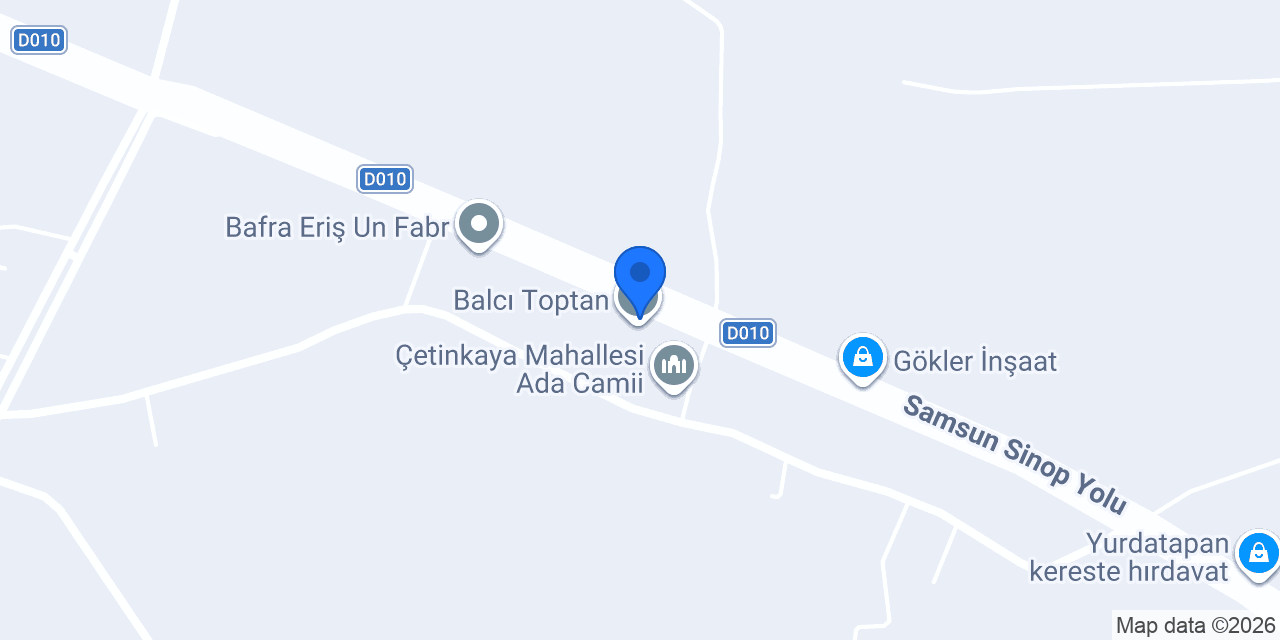 Balcı Toptan konumu