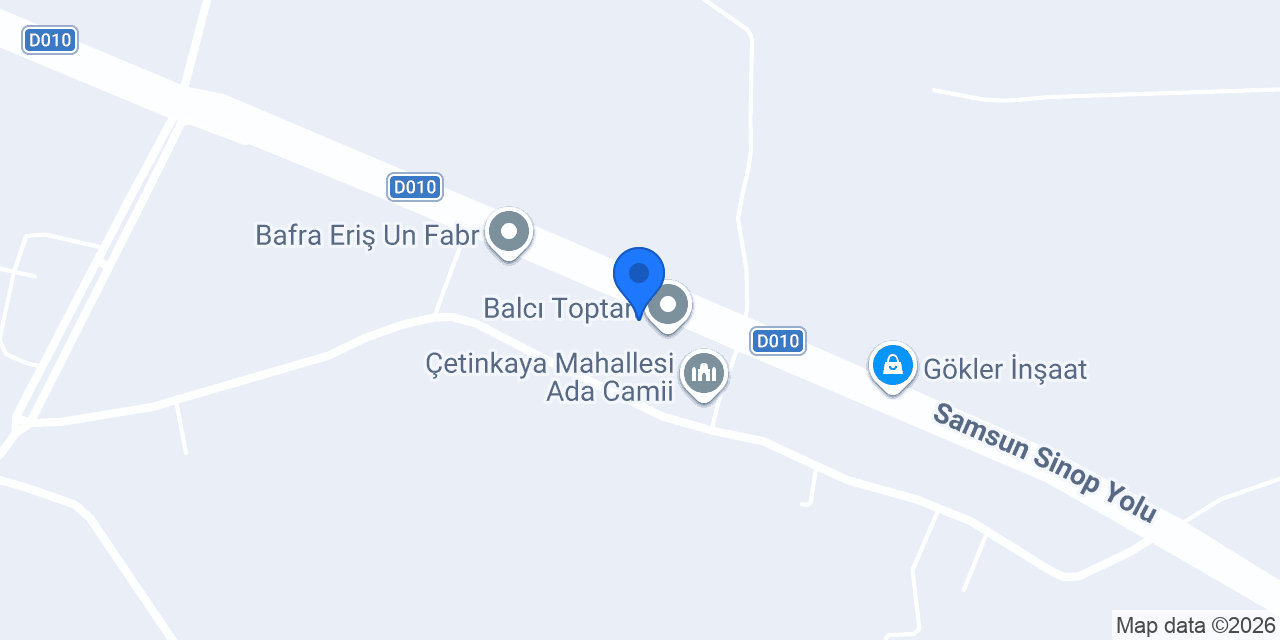 BAFRA UN ( DORE UN ) konumu