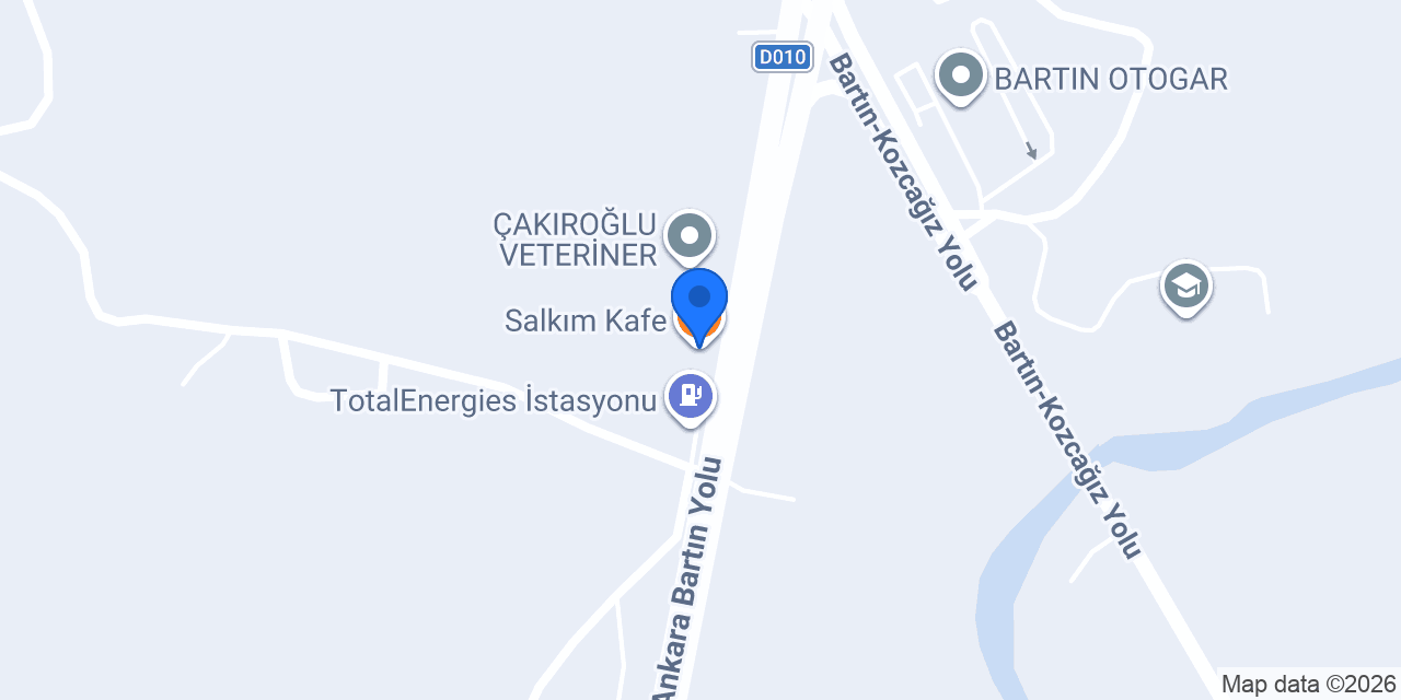 Salkım Kafe konumu