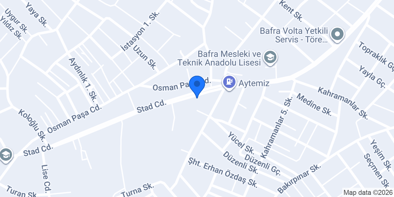Gaziosmanpaşa Aile Sağlığı Merkezi konumu