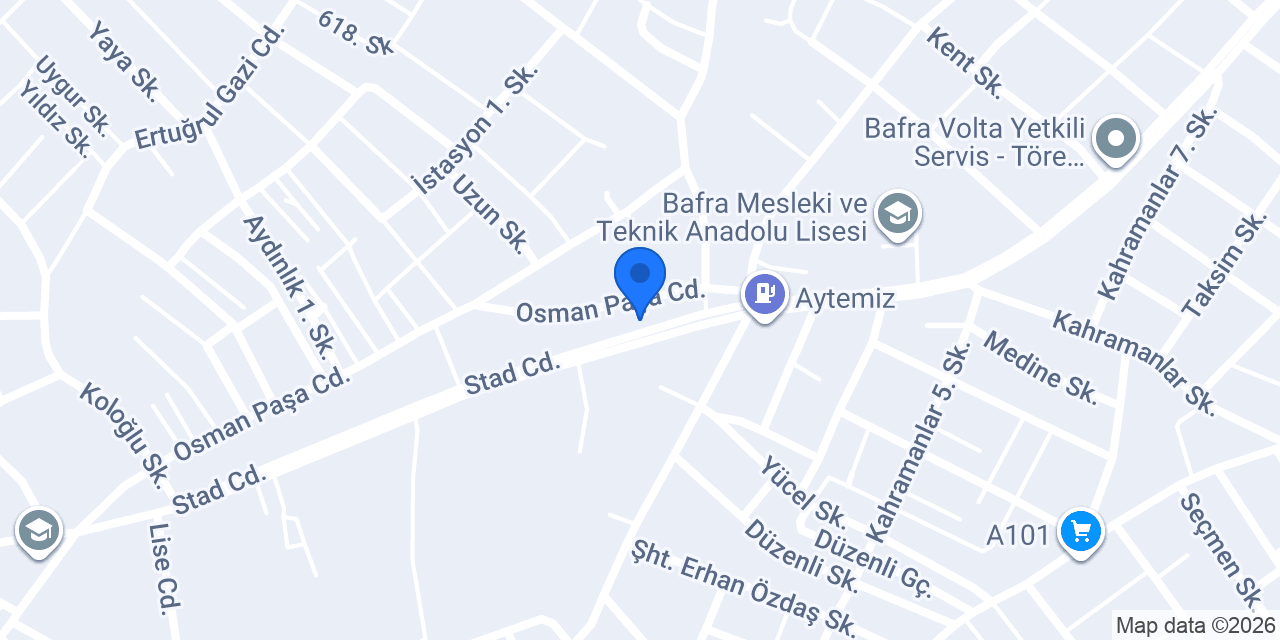 Derman Eczanesi konumu