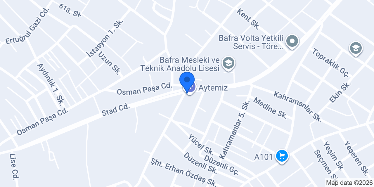 Efsane Pide. konumu