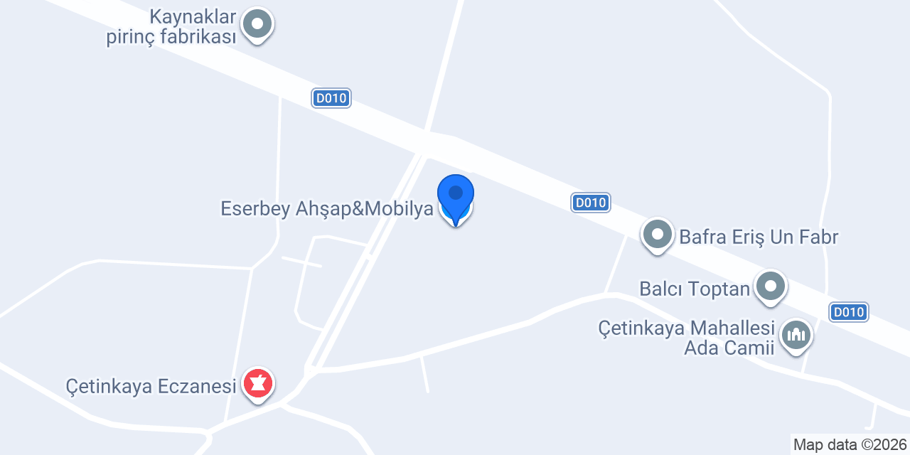 Eserbey Ahşap&Mobilya konumu