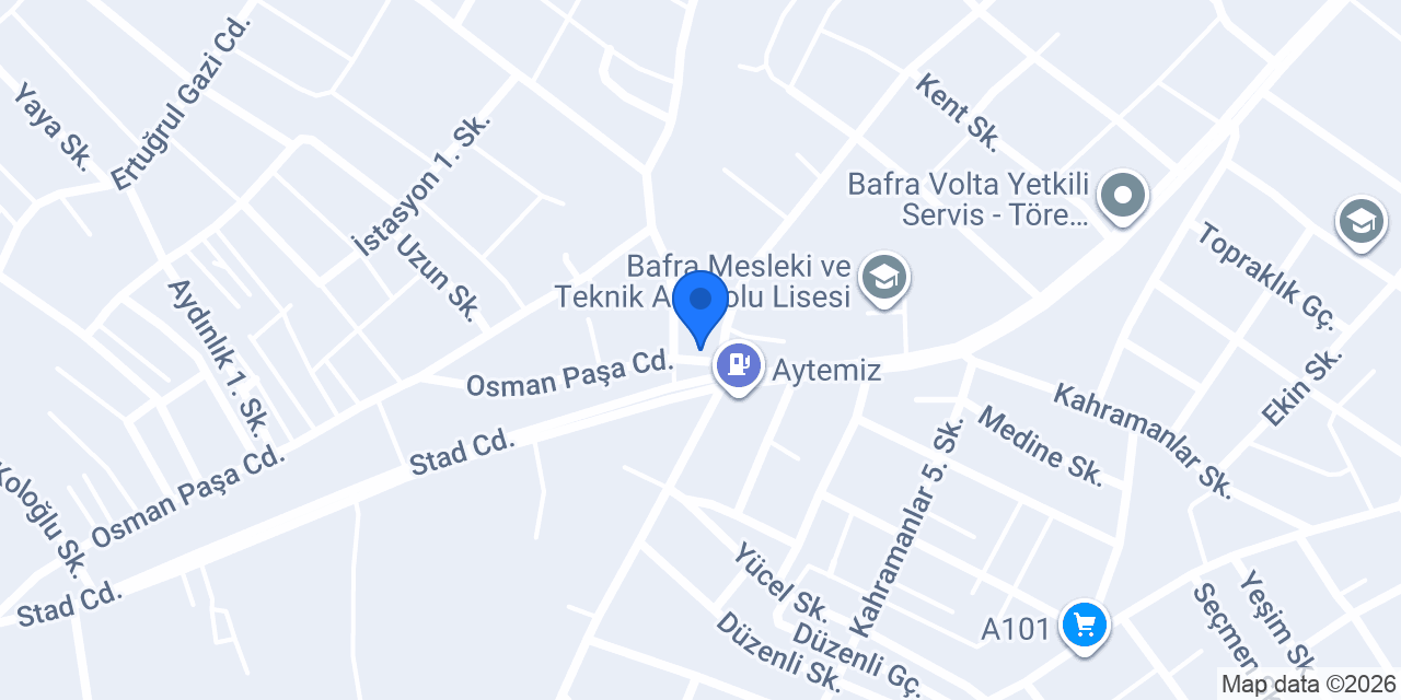 GünSa Yapı konumu
