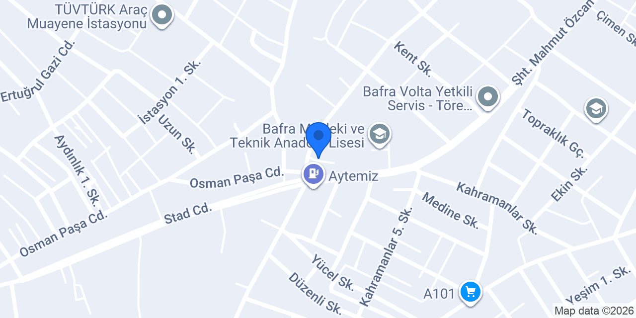 Gaziosmanpaşa İlkokulu konumu