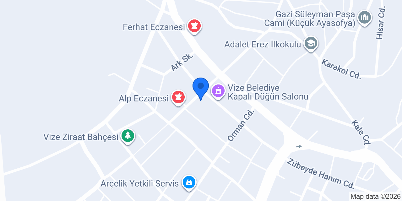 Alp Eczanesi konumu