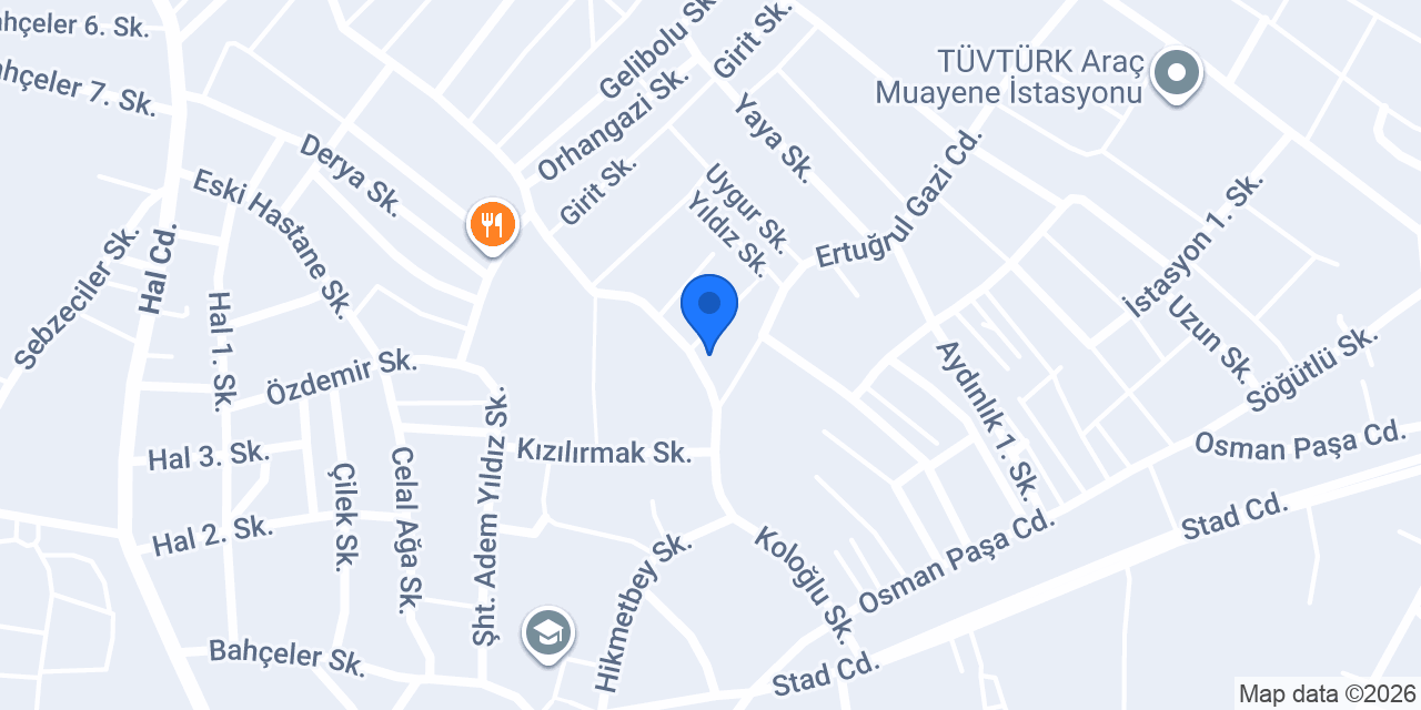 Taksi İsmail Erdal Bafra konumu