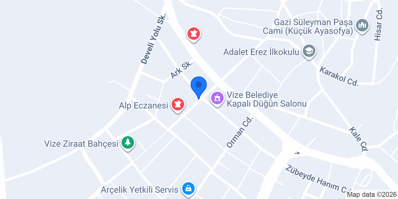Sağlık Taksi konumu