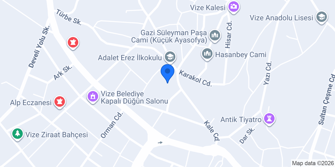 Dr. Abdullah Yeter Güllü konumu