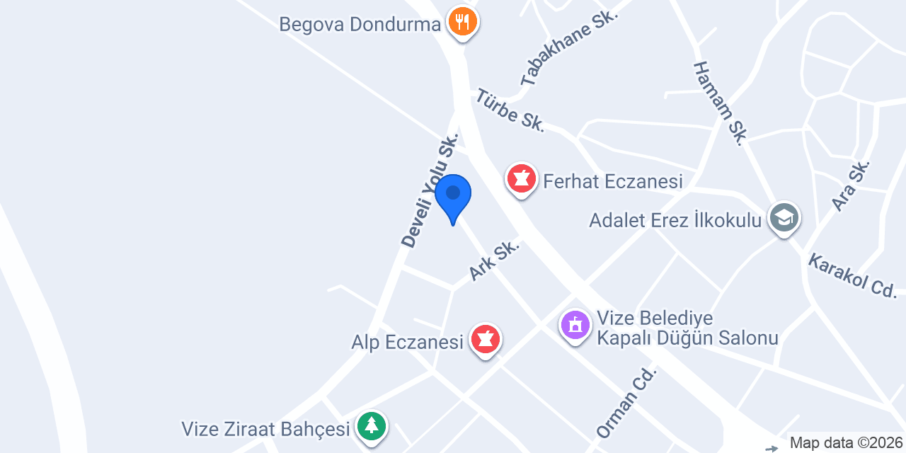 Serdar Otomotiv konumu
