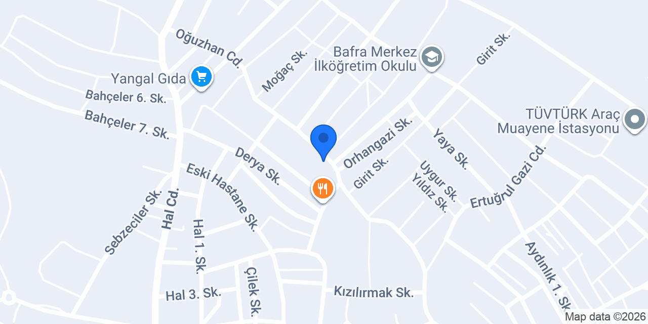 ATMACA DEDEKTÖR konumu