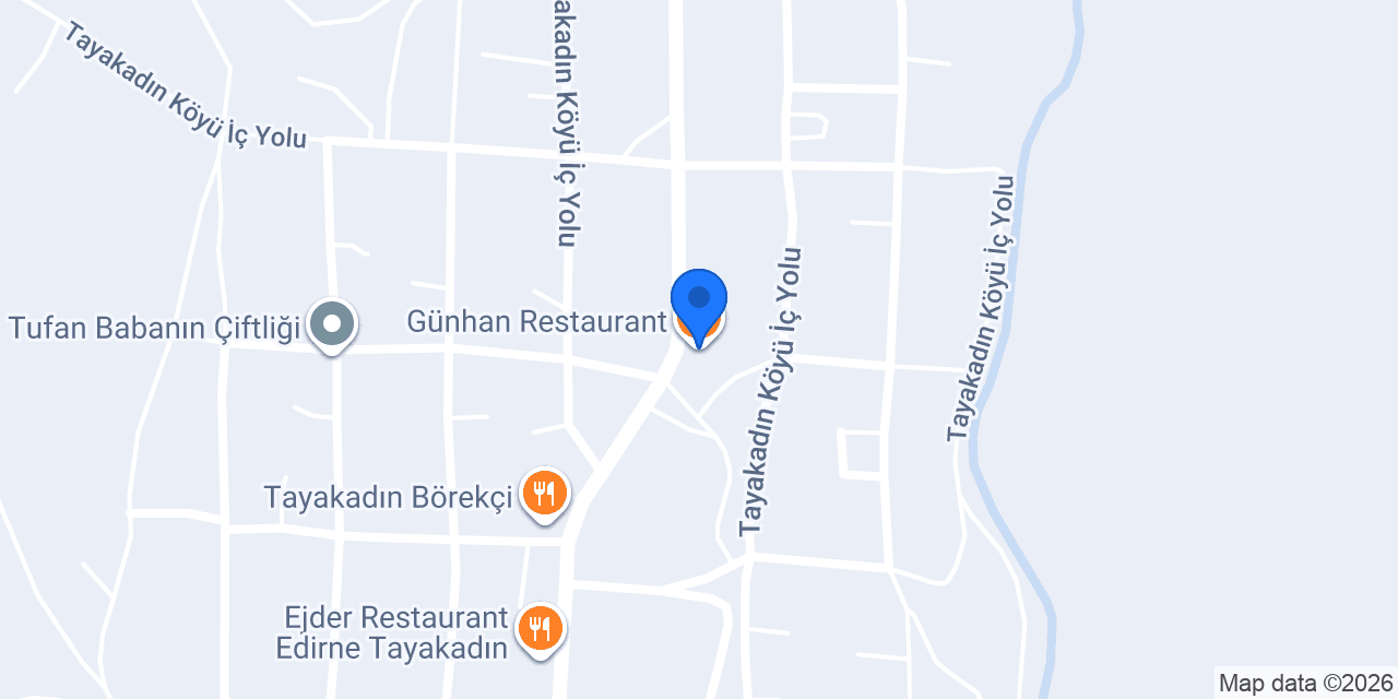 Günhan Restaurant konumu