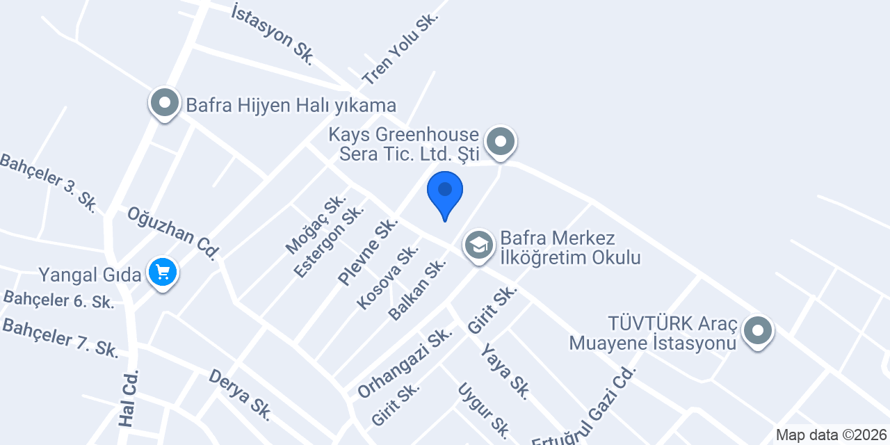 Kızılırmak Anaokulu konumu