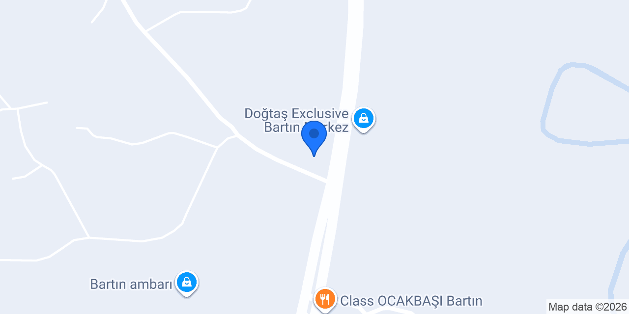 Bartın Özaksoylar Otomotiv konumu