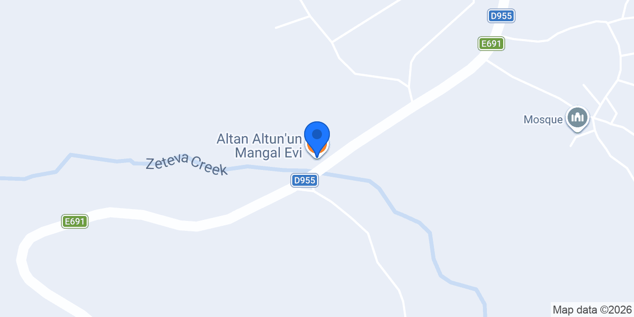 Altan Altun'un Mangal Evi konumu