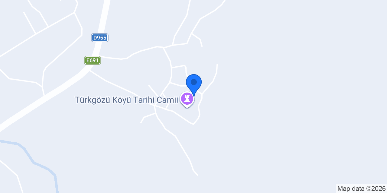 Türkgözü Otel konumu