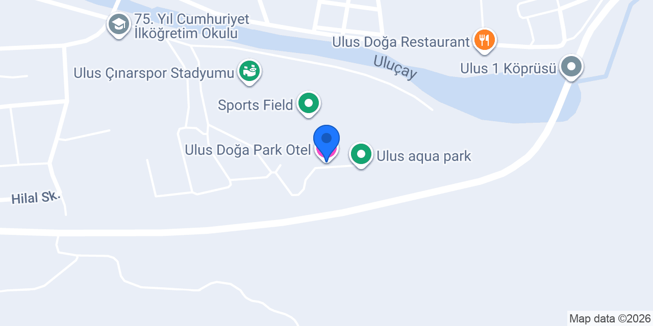 Ulus Doğa Park Otel konumu