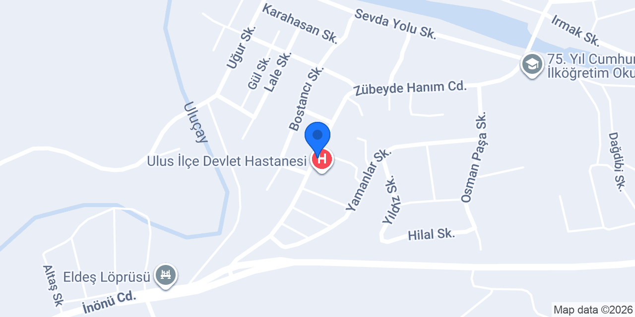 Ulus Aile Sağlık Mer. konumu