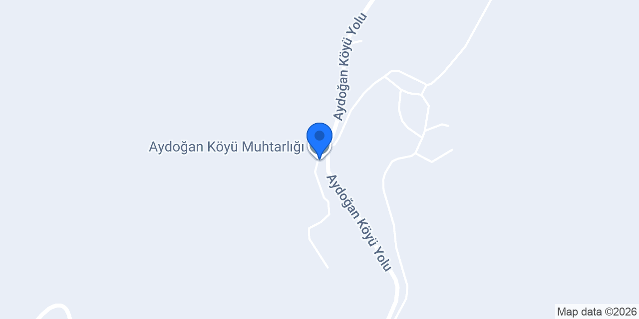 Aydoğan Köyü Muhtarlığı konumu