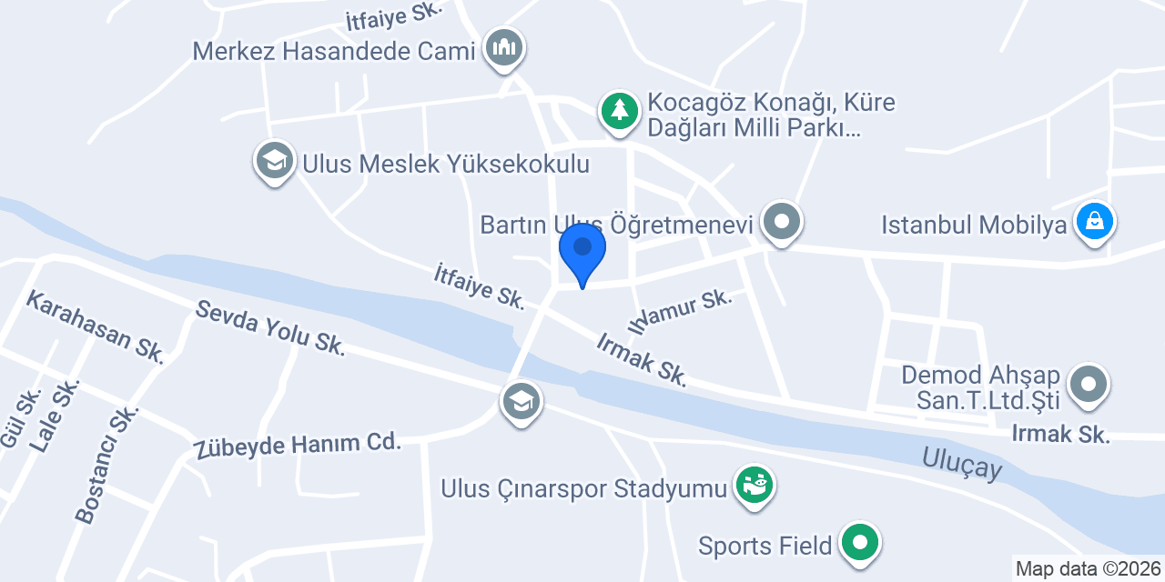 Ulus Kaymakamlığı konumu