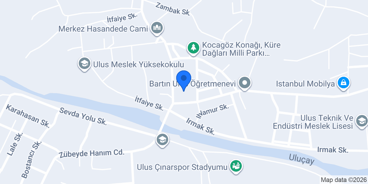 Ulus Çok Programlı Lisesi konumu