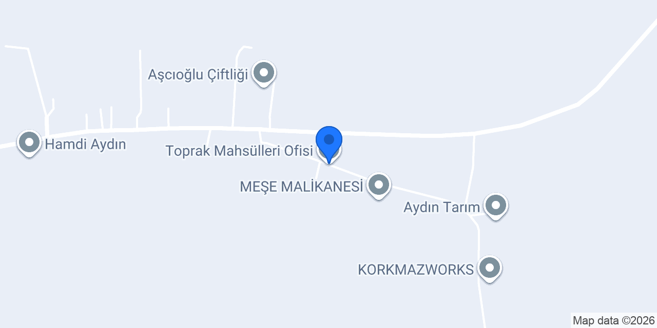 Toprak Mahsülleri Ofisi konumu