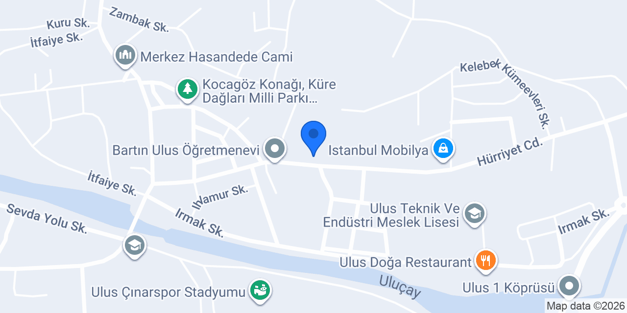 KARATAŞ TİCARET YAPI MALZEMELERİ konumu