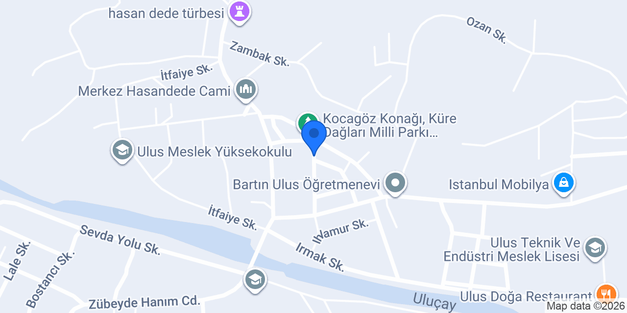 Genç ocakbaşı Ulus konumu