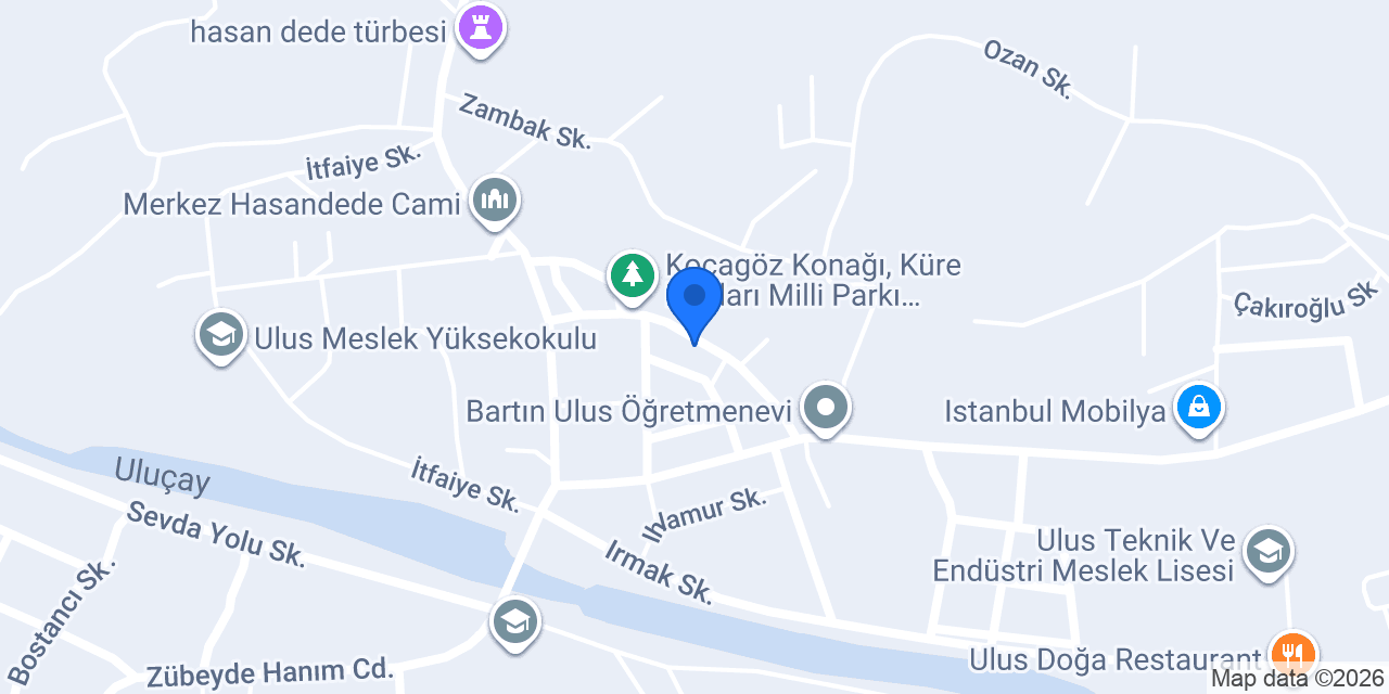 Koçak Veteriner Kliniği konumu
