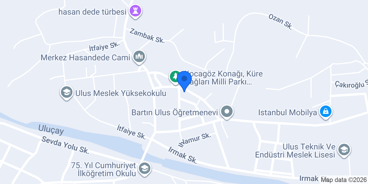 Ulus Eczanesi konumu