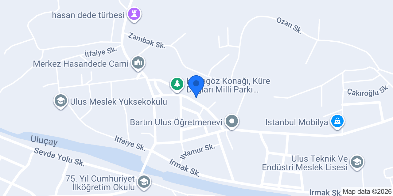 Zeynep Kuaför Güzellik Salonu Bartın/Ulus konumu