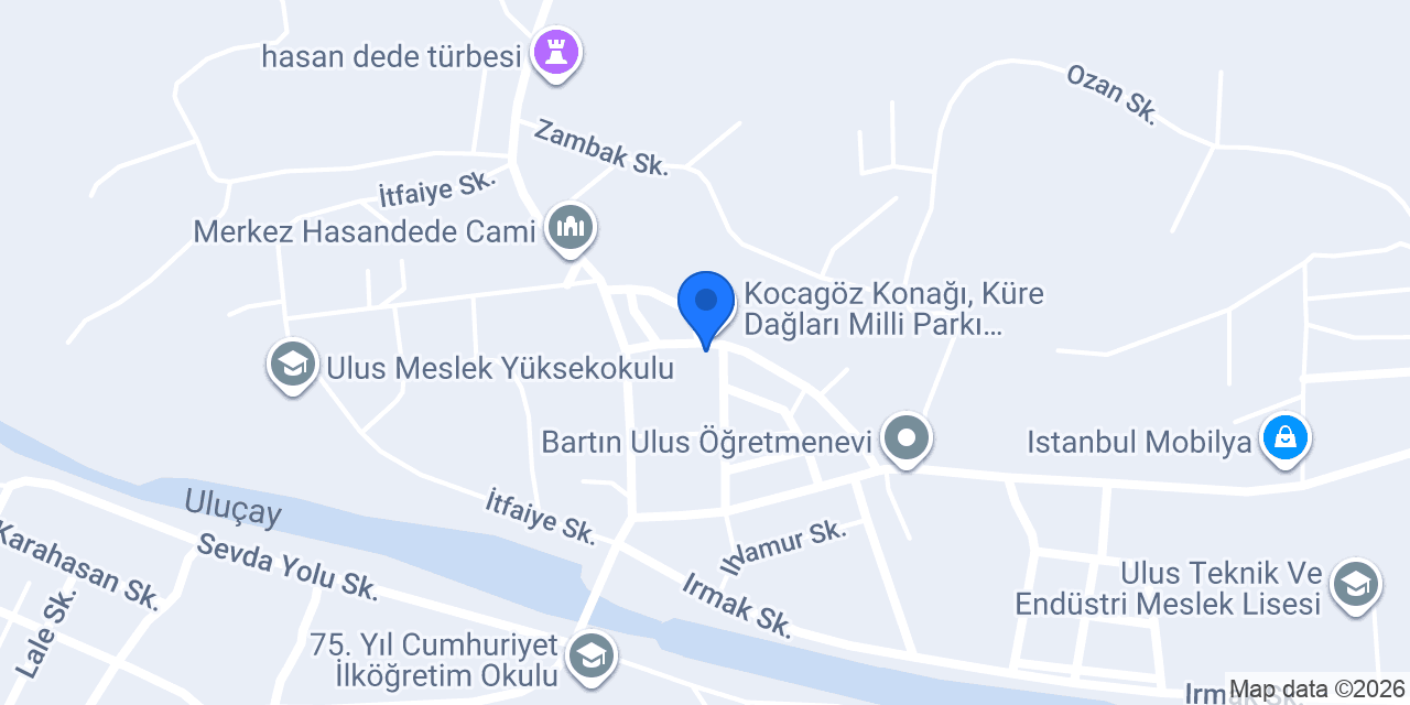 Bizim Restaurant konumu