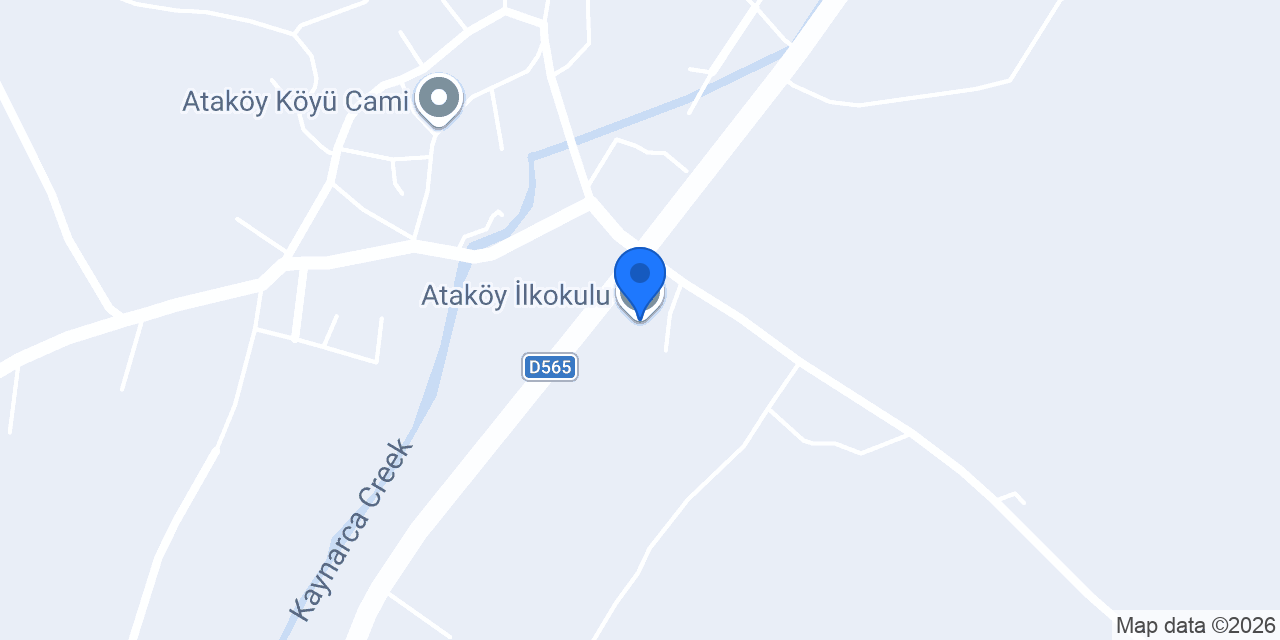 Ataköy İlkokulu konumu