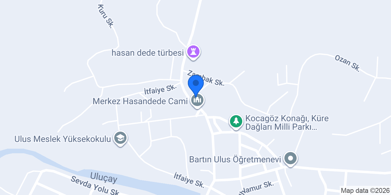 Ziraat Bankası Ulus Şubesi konumu