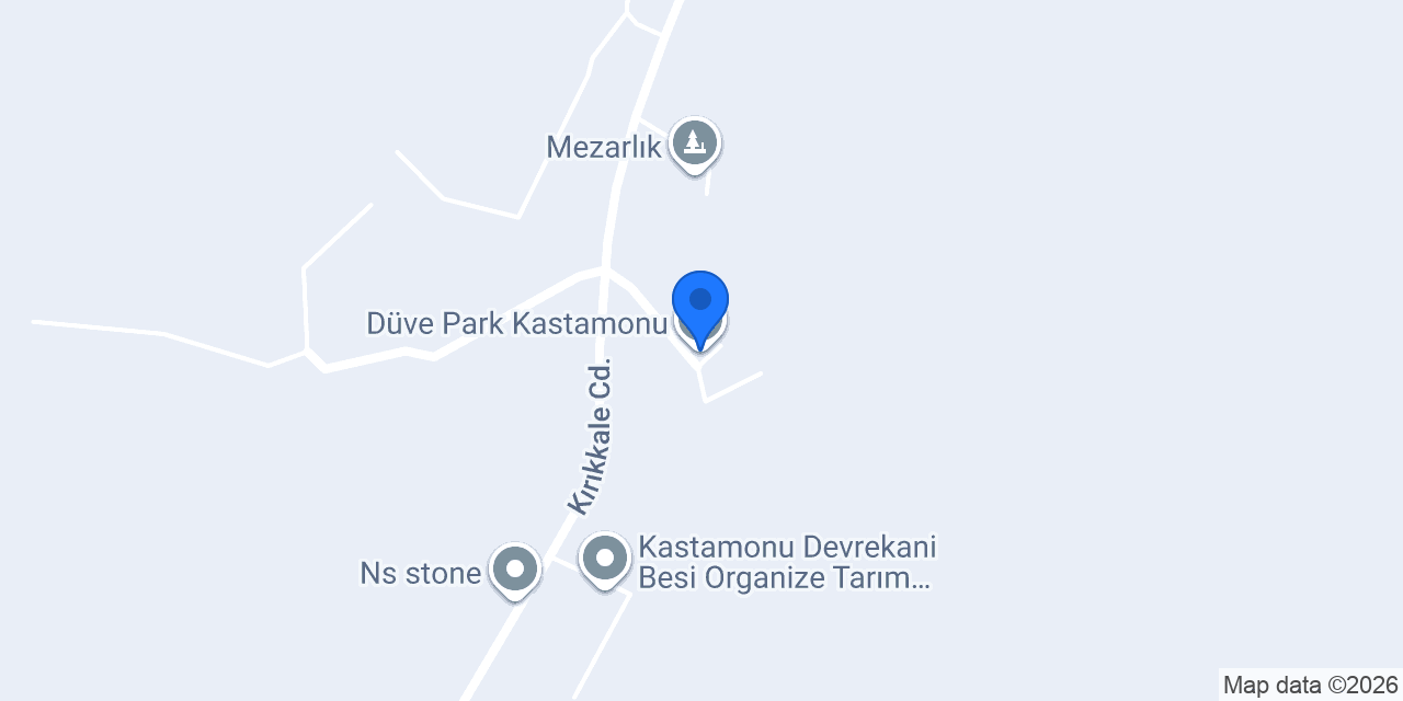 Düve Park Kastamonu konumu