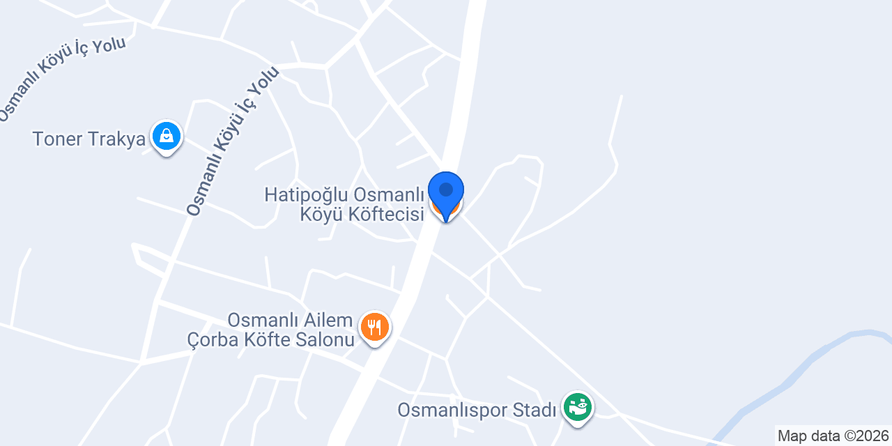 Hatipoğlu Osmanlı Köyü Köftecisi konumu