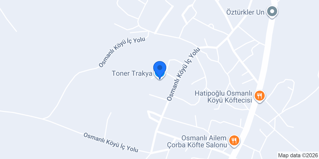 Toner Trakya konumu